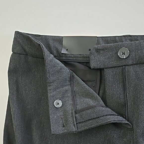 NWT Hilary Radley Women's Charcoal Grey Dress Straight Pants Stretch Size 16 - Picture 8 of 16